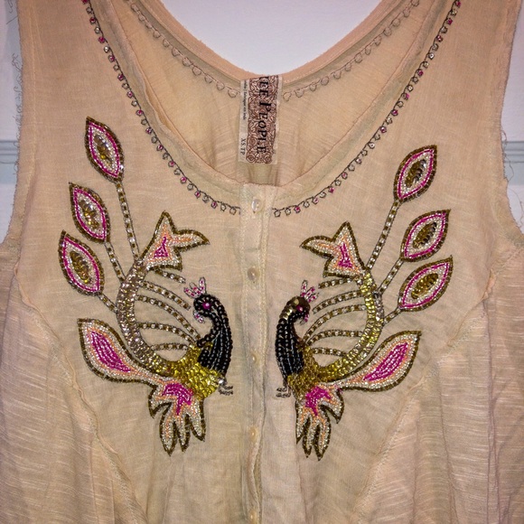 Free People Embroidered Top - Picture 2 of 3